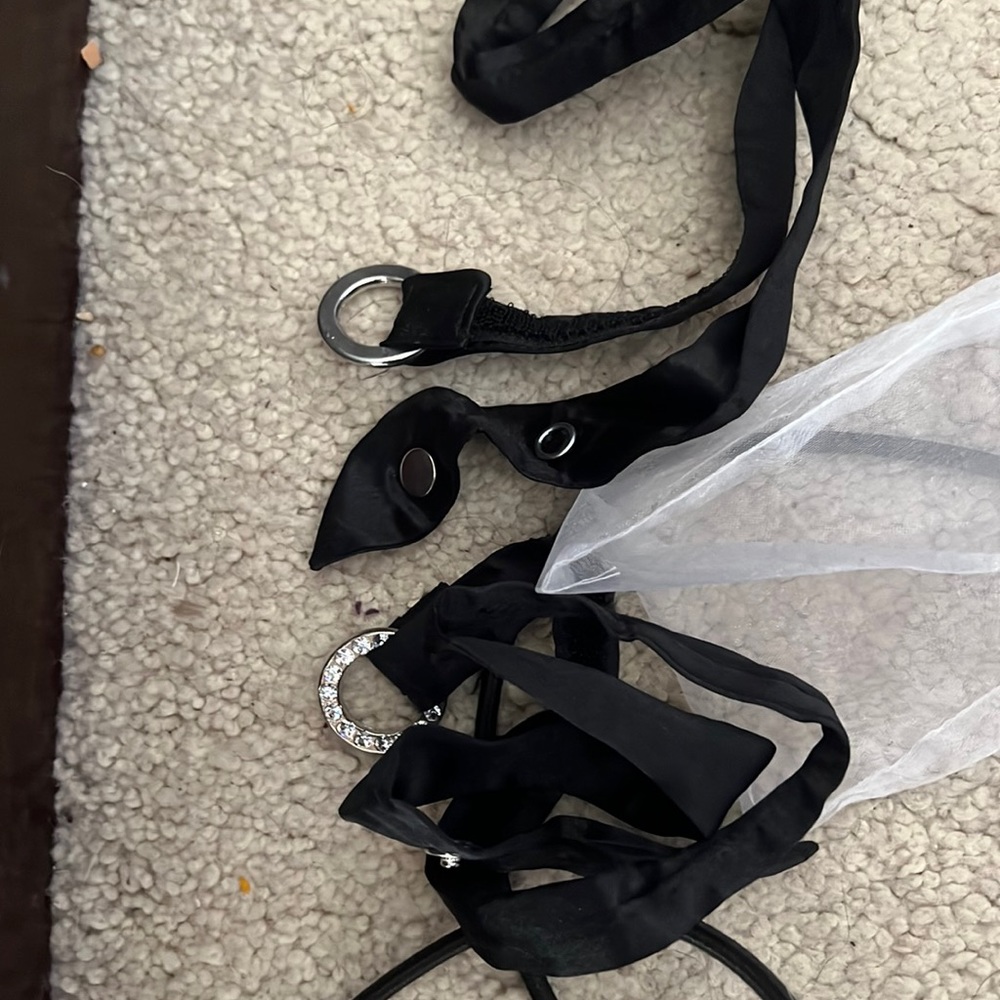 Velcro snaps button closure